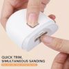 Electric Automatic Nail Clipper Manicure Nail Trimmer For Adult Baby Finger Toe Scissors Pedicure Thick Nails Cutter Sharpener