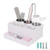 Hair Tool Organizer Wall Mount,Organize Your Hair Tools with 3 Removable Cups,Versatile Storage Space for Home Bathroom, Hair Salon, Beauty Center, et