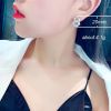 Huitan Dazzling Crystal Zircon Shape 8 Women Stud Earring Fashion Jewelry Wedding Party Office Lady Versatile Earrings Hot Sale