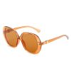 Fashion Round Sunglasses Women Large Frame Glasses Retro Sunglass Female Luxury Designer Eyewear UV400 Sun Glass Gradient Shades