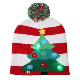 Pom Pom Party Holiday Hats With LED Lights (Style: STYLE # 6)