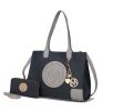 MKF Collection Louise Tote and Wallet Set by Mia k