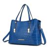 MKF Collection Aurelia Crocodile Embossed Vegan Leather Women Tote Handbag by Mia K