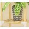 Wooden Multi-Tiered Plant Stand Perfect for Indoor and Outdoor Flower Display