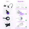 Mini UV Nail Lights Dryer Led Lamp Ultraviolet Flexible USB Clip-On Desk Gel Curing Manicure Pedicure Salon Tools