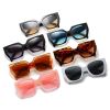 Fashion Polygonal Sunglasses Women Largef Rame Glasses Retro Sunglass Men Luxury Designer Eyewear UV400 Sun Glass Gradient Shade