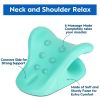 Neck and Shoulder Relaxer;  Neck Stretcher for TMJ Pain Relief and Neck Alignment;  with Acupressure Massag Design Neck Pain Pillow Cervical Traction