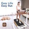 Walking Pad Treadmill Under Desk,Portable Mini Treadmill 265 lbs Capacity with Remote Control,Installation-Free Jogging Machine for Home/Office,Blueto