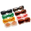 Fashion Rectangle Sunglasses Women Candy Color Glasses Retro Sunglass Female Luxury Designer Eyewear UV400 Sun Glass Shades