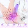 Mini UV Nail Lights Dryer Led Lamp Ultraviolet Flexible USB Clip-On Desk Gel Curing Manicure Pedicure Salon Tools