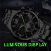 Fashion Mens Sports Watches Luxury Stainless Steel Quartz Wrist Watch Calendar Luminous Clock Men Business Casual —á–∞—Å—ã –º—É–∂—Å–∫–∏–µ